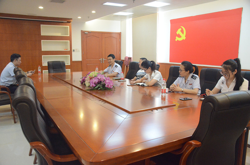 武汉经济技术开发区（汉南区）税务局党委视察工作会议(图2)