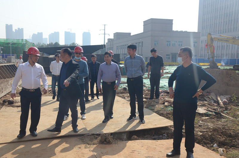 蔡甸区疾控中心实验大楼建设项目开工大吉(图6)